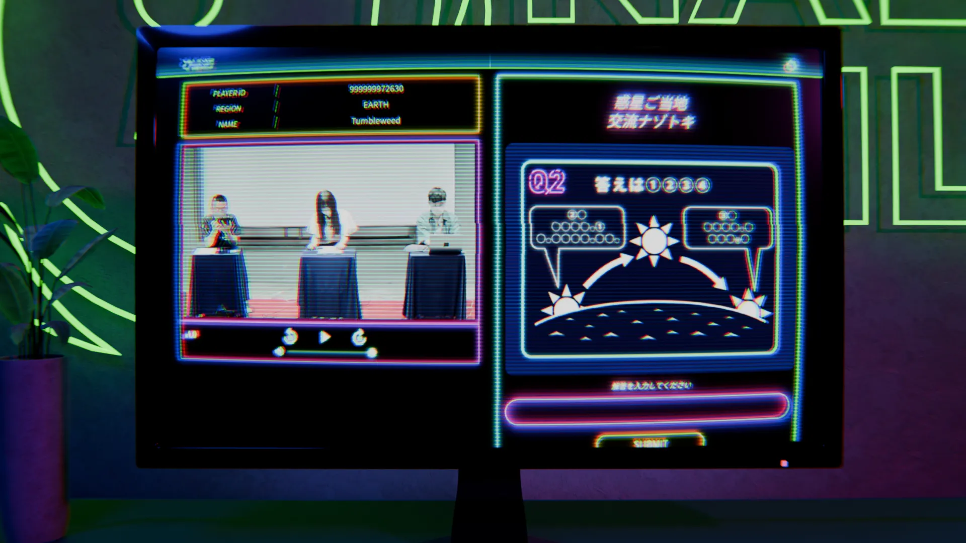 ゲームの様子